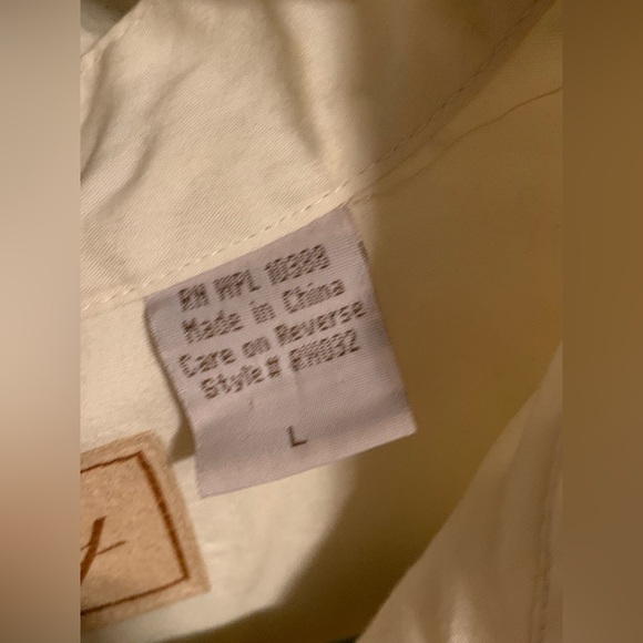 Scully Button Tunic Tux Front Size Large - Picture 10 of 10